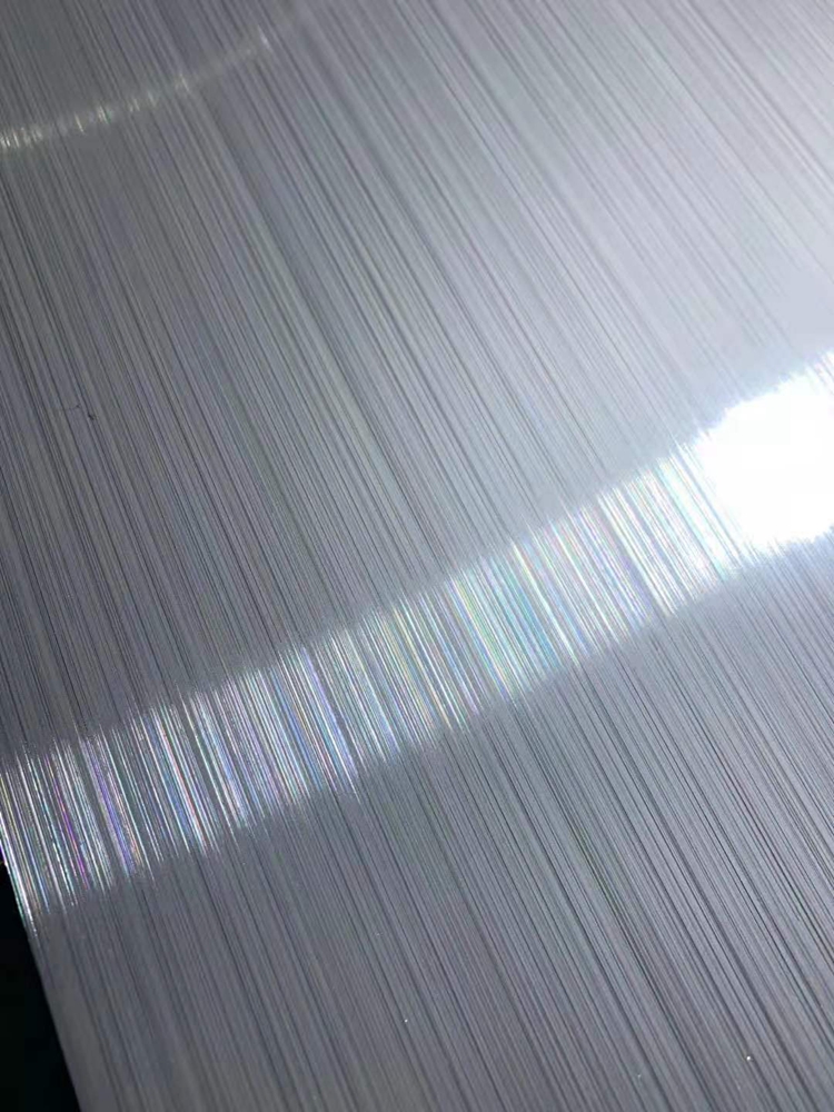 彩色不锈钢拉丝板加工