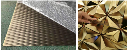 不锈钢花纹橱柜门板